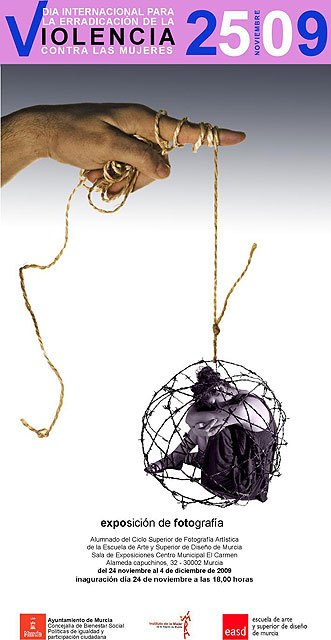 Alumnos de la Escuela de Arte y Superior de Diseño organizan una exposición fotográfica contra la violencia de género - 3, Foto 3