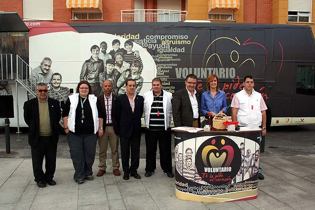 El Autobús del Voluntariado llegó ayer a Alcantarilla - 1, Foto 1