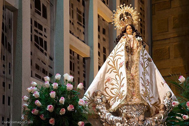 Una misa solemne conmemora la onomástica de la Patrona de Alcantarilla, la Virgen de la Salud - 1, Foto 1