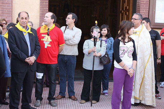 La antorcha solidaria de Caritas llega a Torre-Pacheco - 1, Foto 1