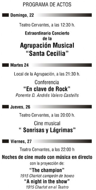 La música y el cine protagonizan la Semana de Santa Cecilia 2009 - 3, Foto 3