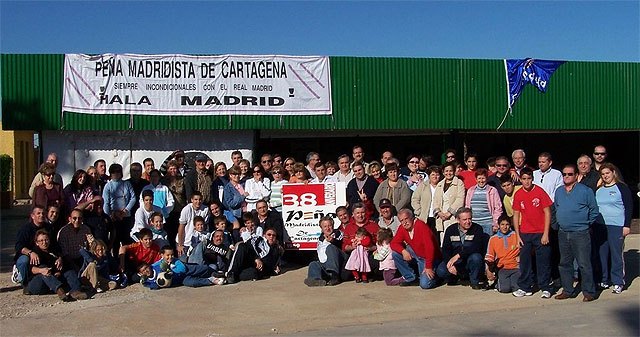 La peña Madridista de Cartagena celebró su 40 aniversario - 2, Foto 2