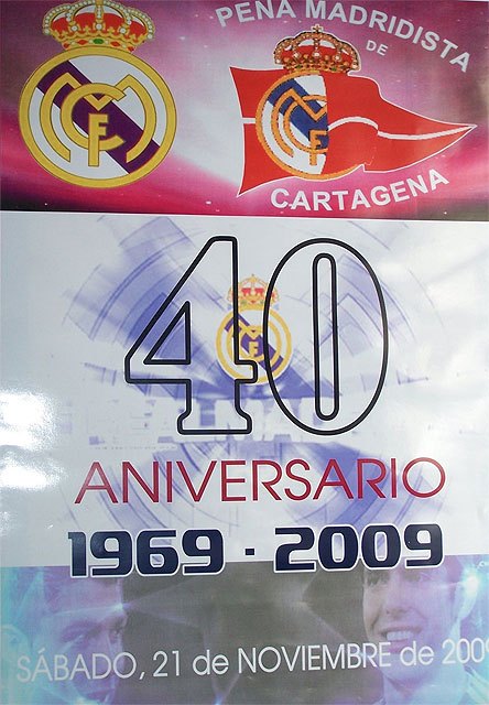 La peña Madridista de Cartagena celebró su 40 aniversario - 3, Foto 3