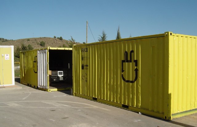 Nuevos contenedores para electrodomésticos, en el Ecoparque de Cehegín - 1, Foto 1