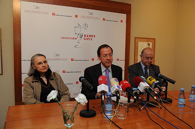 La Fundación Cajamurcia y el Ayuntamiento conmemorarán en 2010 el centenario del nacimiento de Gaya - 2, Foto 2