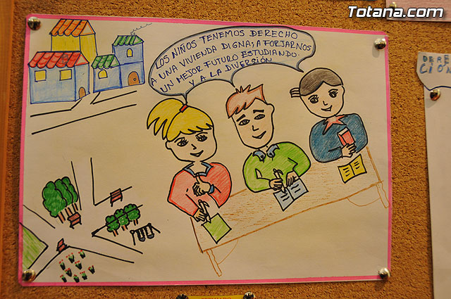 Seis niños de 4º y 5º curso de Primaria ganan el “VII Concurso sobre los derechos del niño” - 27