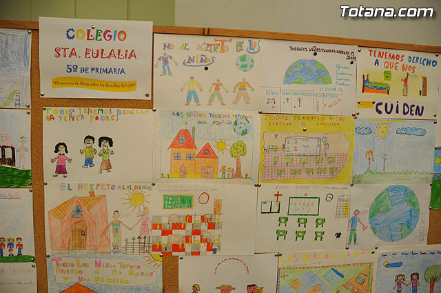 Seis niños de 4º y 5º curso de Primaria ganan el “VII Concurso sobre los derechos del niño” - 33