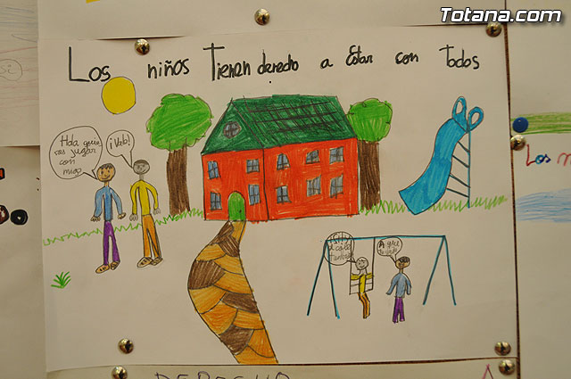 Seis niños de 4º y 5º curso de Primaria ganan el “VII Concurso sobre los derechos del niño” - 49