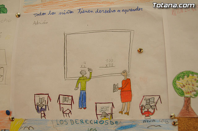Seis niños de 4º y 5º curso de Primaria ganan el “VII Concurso sobre los derechos del niño” - 70