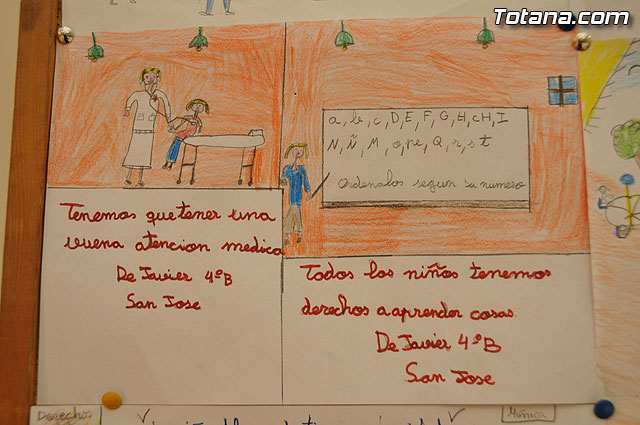 Seis niños de 4º y 5º curso de Primaria ganan el “VII Concurso sobre los derechos del niño” - 71