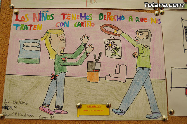 Seis niños de 4º y 5º curso de Primaria ganan el “VII Concurso sobre los derechos del niño” - 77
