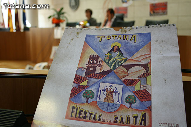 Las fiestas patronales en honor a Santa Eulalia 2009 sern inauguradas por primera vez con un gran chupinazo y el reparto de ms de 2.000 tortas de pimiento molido desde el ayuntamiento - 10