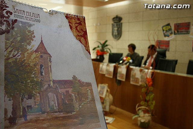 Las fiestas patronales en honor a Santa Eulalia 2009 sern inauguradas por primera vez con un gran chupinazo y el reparto de ms de 2.000 tortas de pimiento molido desde el ayuntamiento - 9