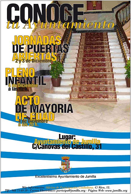 Jumilla va a conmemorar el 31 Aniversario de la Constitución Española con varias actividades - 2, Foto 2