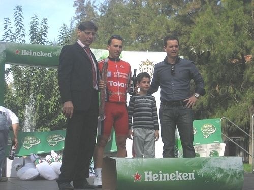 Jose Ángel Camacho, del CC Santa Eulalia, entre los primeros en la carrera del jamón (Alcantarilla), Foto 1