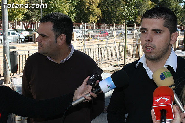 El paseo de la Avenida Rambla de La Santa comienza a transformar su imagen gracias a las obras de remodelacin que se estn ejecutando - 20