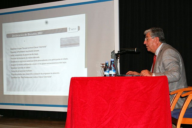 El Doctor Agustín Navarrete imparte en Alguazas una conferencia sobre el cáncer de colon - 1, Foto 1