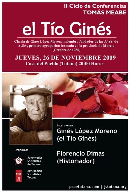 II Ciclo de Confrerencias Tomas Meabe, Foto 1