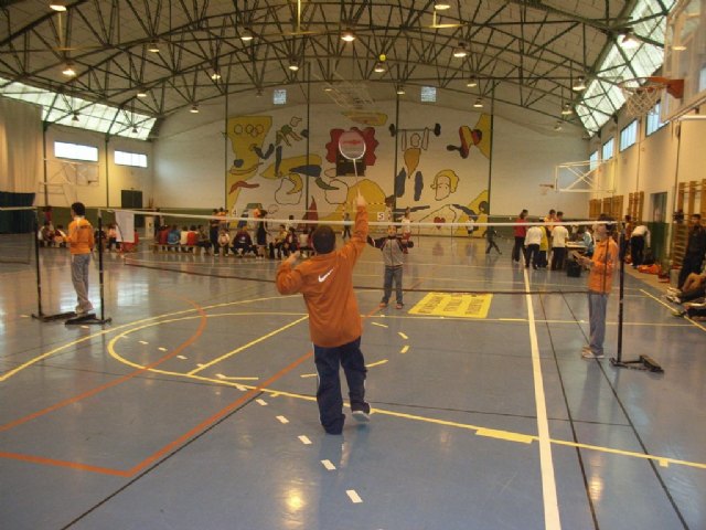 La concejalía de Deportes organiza un Torneo Escolar de Bádminton, enmarcado en el Programa de Deporte Escolar - 1, Foto 1