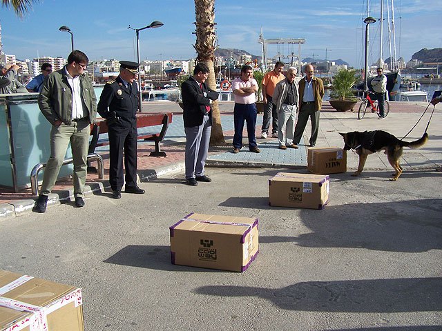 Un perro ayudará  a la Policía Local de Águilas en las labores de detección de drogas - 2, Foto 2