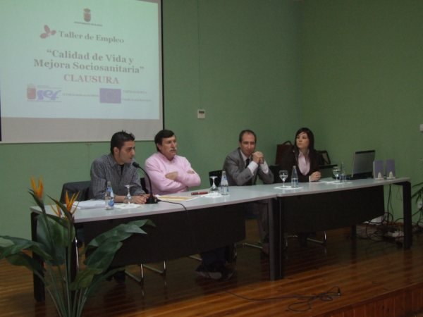 Clausura de los talleres de empleo en Blanca - 1, Foto 1