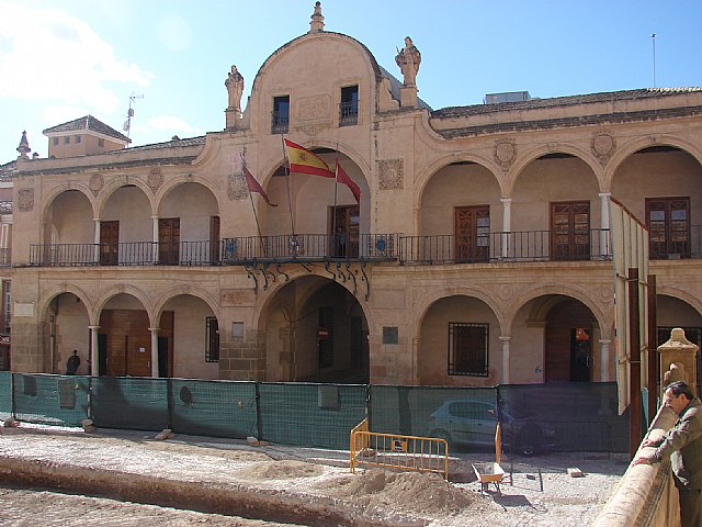 La Plaza de España y la Calle Corregidor permanecerán cortadas desde el lunes por las obras de remodelación - 1, Foto 1