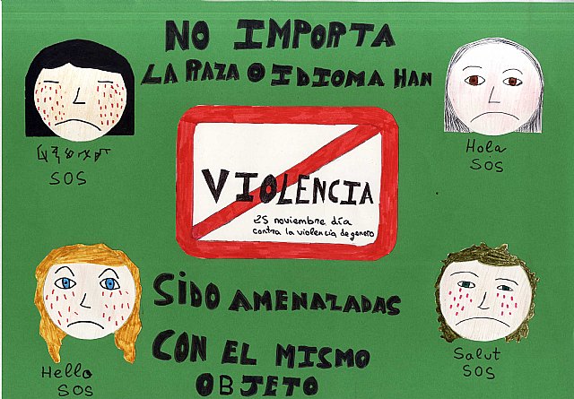 The jury of "III Poster Competition against gender violence" aimed at young people aged 12 to 18 made public the winners, Foto 3