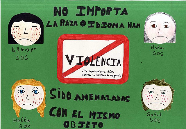 El jurado del “III Concurso de carteles contra la violencia de género” dirigido a los jóvenes de 12 a 18 años hace público los ganadores, Foto 3