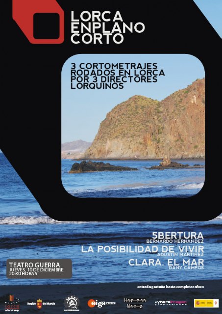 Tres cortometrajes de directores lorquinos, realizados en el termino municipal, serán proyectados el día 10 de diciembre en el Teatro Guerra - 2, Foto 2