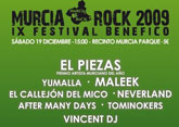 IX Festival Benfico Murcia Rock-Pro Grupos Murcianos