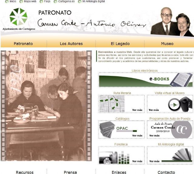 La web de Carmen Conde coloca al Ayuntamiento a la cabeza de las nuevas tecnologías - 1, Foto 1