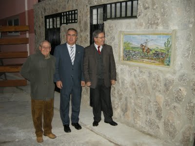 El delegado del Gobierno y el alcalde de Moratalla inauguran tres obras del Fondo Estatal de Inversión Local en Benizar - 1, Foto 1