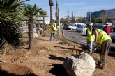 Infraestructuras incorpora 22 desempleados a las brigadas de Parques y Jardines