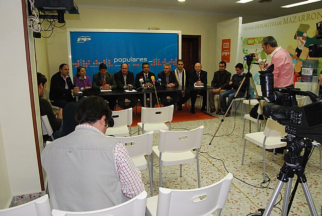 Los alcaldes y portavoces del PP del Guadalentn anan sus fuerzas, Foto 4