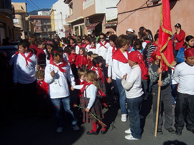 Los alumnos de los colegios “Reina Sofía” y “Santa Eulalia” celebran sendas romerías en honor a la patrona, Foto 1