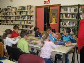 La Biblioteca Municipal de Lorqu, punto de encuentro de los escolares del “Jess Garca”
