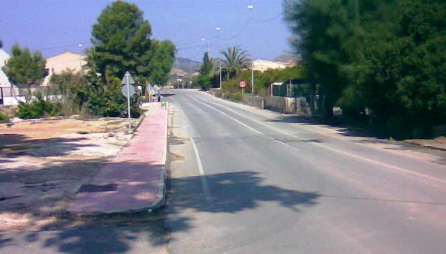 El Ejecutivo regional refuerza la seguridad en la carretera que comunica la pedanía ilorcitana de Los Palacios con Archena - 1, Foto 1