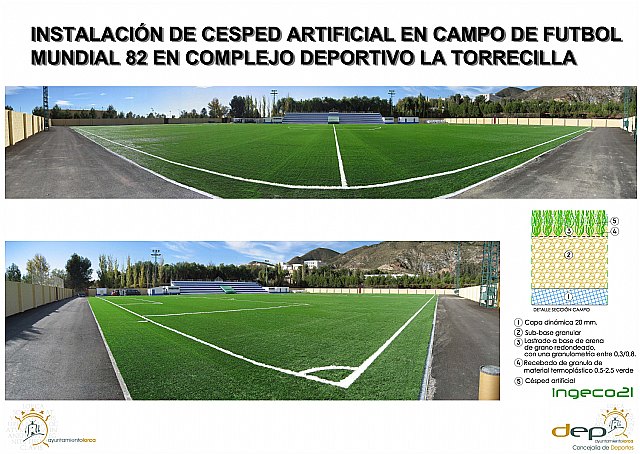 El campo de fútbol “Mundial 82” contará con césped artificial en apenas 15 días - 4, Foto 4