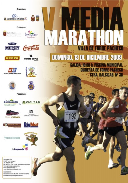 V Media Maratón Villa de Torre-Pacheco - 1, Foto 1