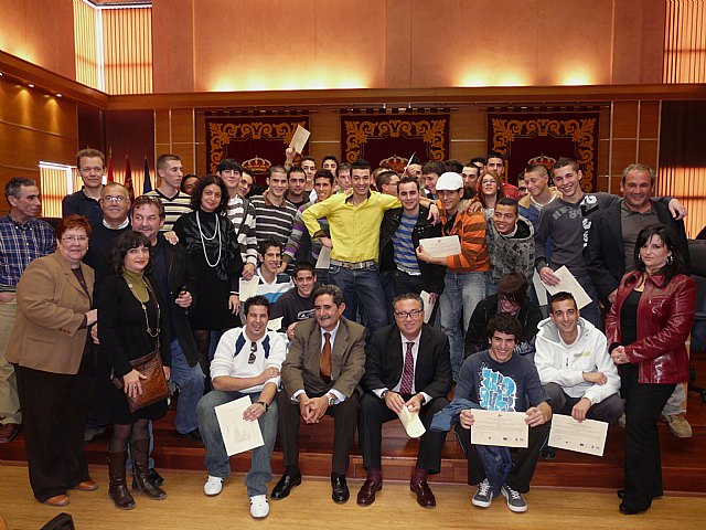 La Escuela Taller Horno del Castillo de Molina de Segura entrega los diplomas a sus 40 alumnos - 1, Foto 1