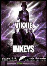 VIKXIE e INKEYS en directo en la Sala 12&Medio