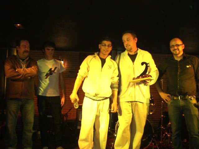 Los grupos totaneros En Blanco y Negro y Funky Mufasa, ganadores del Crearte joven 2009, en la modalidad de música - 2, Foto 2