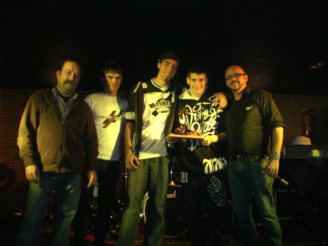 Los grupos totaneros En Blanco y Negro y Funky Mufasa, ganadores del Crearte joven 2009, en la modalidad de música - 3, Foto 3