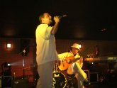 Los grupos totaneros En Blanco y Negro y Funky Mufasa, ganadores del Crearte joven 2009, en la modalidad de música