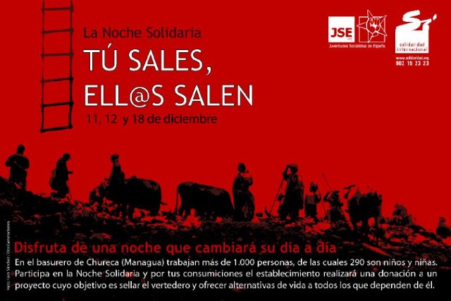 Juventudes Socialistas y la ONG Solidaridad Internacional celebraron la Noche Solidaria - 1, Foto 1