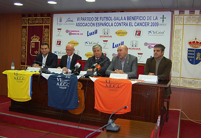 Bustamante, Valverde, Kiko, Líria y Almagro, en el partido contra el cáncer de Las Torres de Cotillas - 2, Foto 2