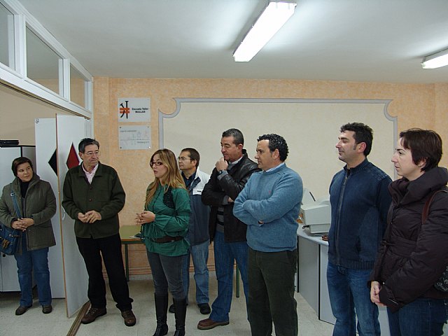 Inicio del Taller de Empleo Torre del Reloj. Bullas 1900 - 1, Foto 1