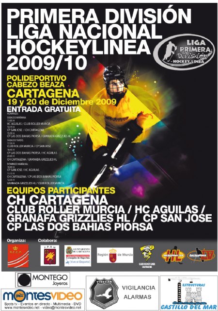 El Pabellón de Cabezo Beaza, sede de la primera división de Hockey Línea - 1, Foto 1