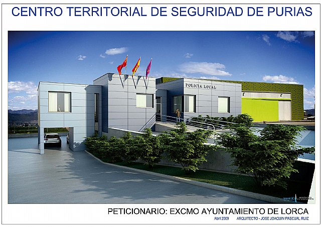 El nuevo Centro Territorial de Seguridad de la pedanía lorquina de Purias abrirá sus puertas a finales de 2010 - 2, Foto 2