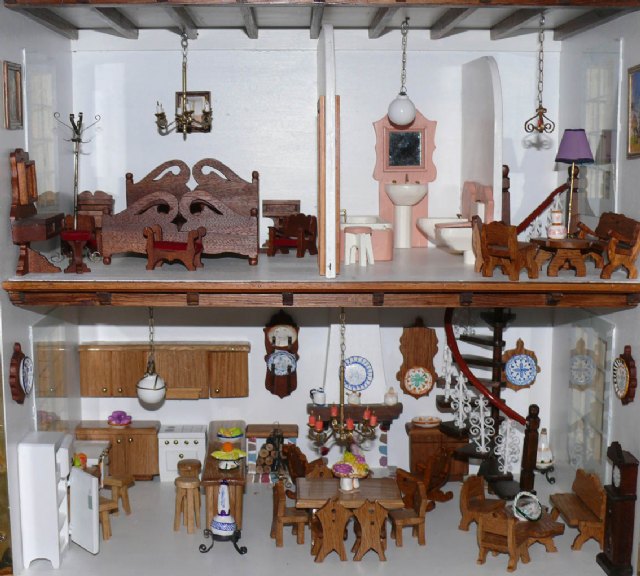 Inaugurada una exposición, única en la Región de Murcia, en la que se muestran casas de muñecas de Francisco Canicio - 2, Foto 2